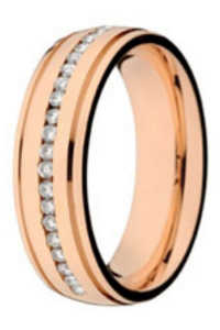 Aliança Ouro Rosa - Ref. 7601993020