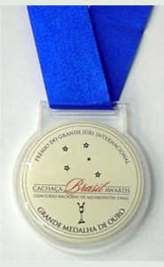 Medalhas - Acrlico - Medalha Personalizada em Acrlico com Adesivo Lente Resinada
